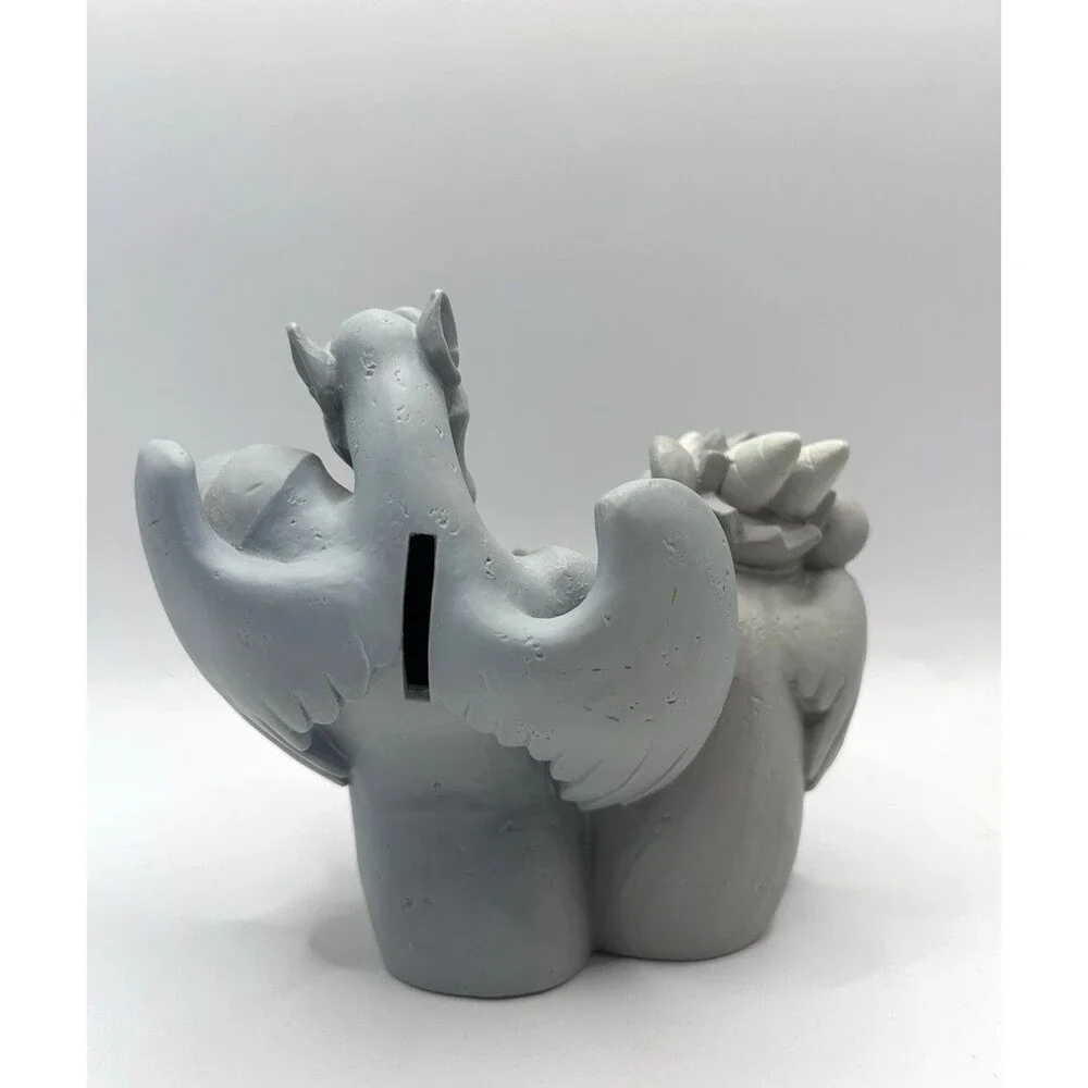 Disney Hunchback Of Notre Dame Piggy Bank Gargoyles 90s Victor Hugo Laverne